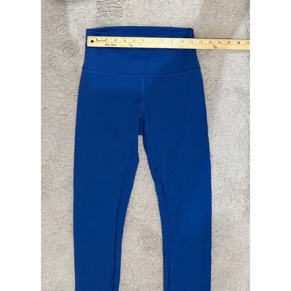 Lululemon Legging Size 6 Wunder Train High-Rise Tight 25” Regatta Blue High Rise - Picture 4 of 15